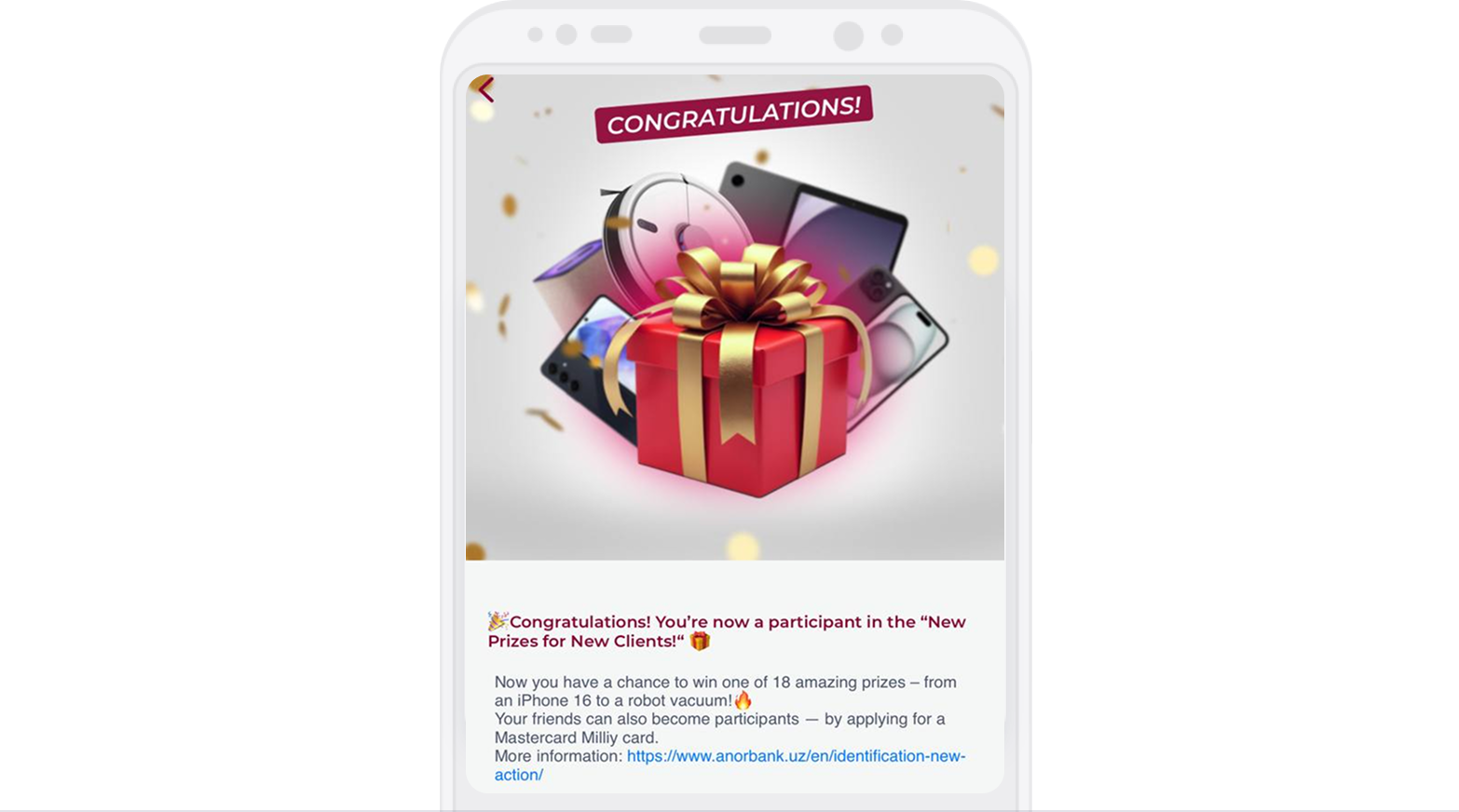 New Rewards for New Customers