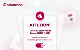 Official Statement from ANORBANK