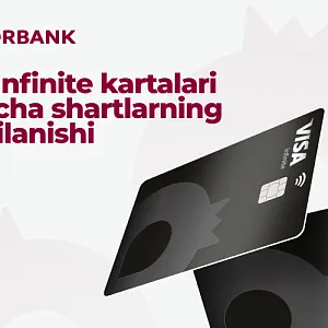 Visa Infinite kartalari bo‘yicha yangi shartlar